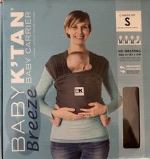 Baby K'tan Breeze Baby Wrap Carrier, Infant and Child Sling - Simple Pre-Wrapped