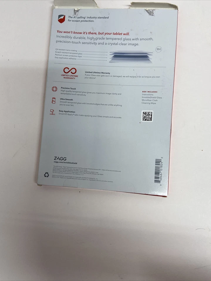 ZAGG INVISIBLE SHIELD GLASS APPLE IPAD MINI 2/3 - Image 2 of 4