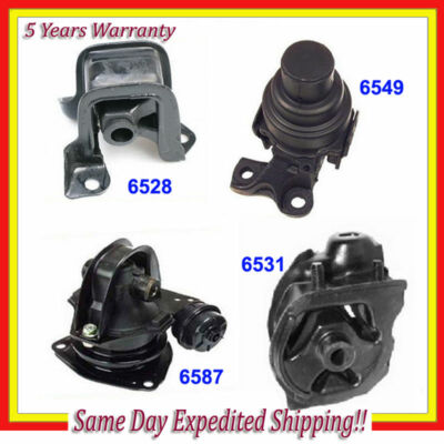 Motor & Trans Mount Kit 4PCS For 94-97 Honda Accord 2.2L Auto Transmission M079