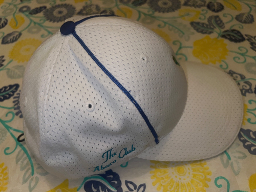 Abacoa Club Cap Hat Winding Bay Ritz Carlton White Adjustable Strap Back - Picture 2 of 11