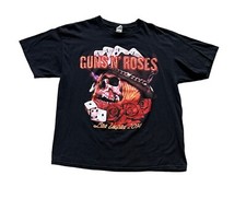 Guns N Roses Adult XL Concert Tour T-Shirt No Trickery Joint 2014 Las Vegas