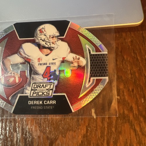 Derek Carr 2016 Panini Prizm Collegiate Draft Picks Football Die-Cuts RC #14 - Picture 2 of 6