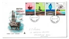 25/1/1978 UK GB FDC - Energy - Oil Platform - Bromley FDI Postmark #2
