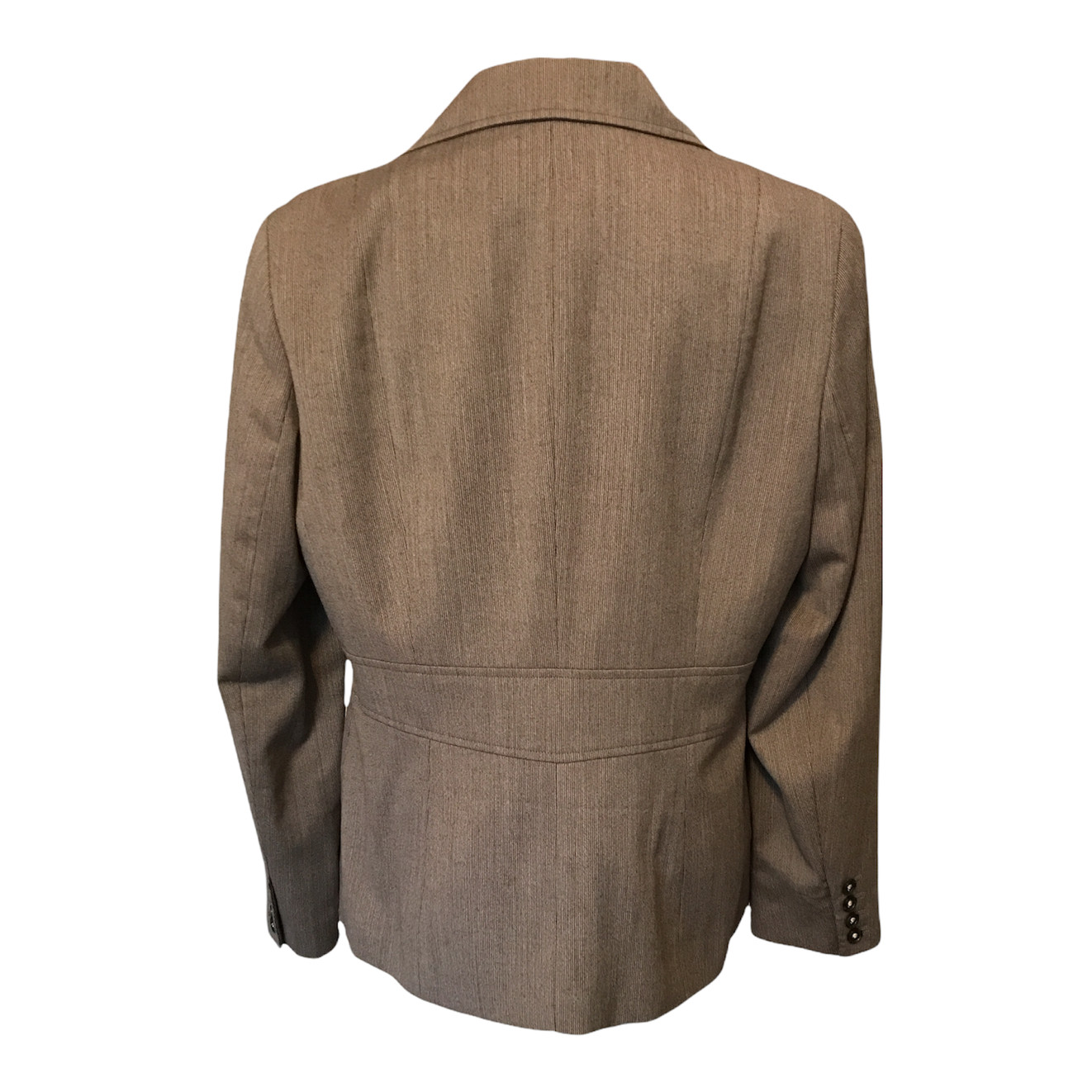 Talbots Brown Wool Jacket, Two Button Close, Size… - image 4