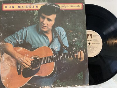 Don McLean    Playin' Favorites LP 1973 United Artists Records    UA-LA161-F VG