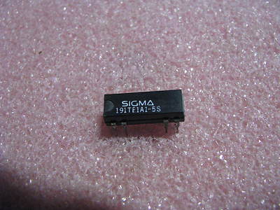 SIGMA RELAY REED 8 PIN DIP # 191TE1A1-5S NSN: 5945-00-259-3781  COIL 5 VDC