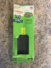 Gator 4262 100-Grit 4-¼ in. X 11-¼ in. Drywall Sandpaper ---25 Sheets