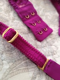 Agent Provocateur Knickers Love Orchid Suspender Garter Belt Size 3 NEW