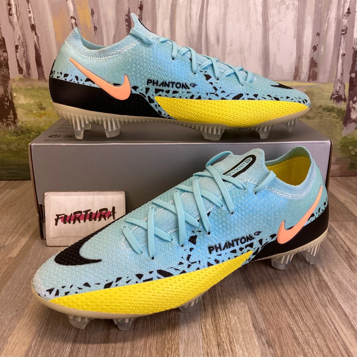 Football cleats blue and yellow cheap
