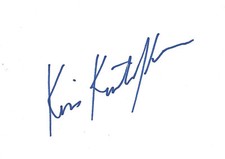 Kris Kristofferson autograph signed 10x15 cm index card 