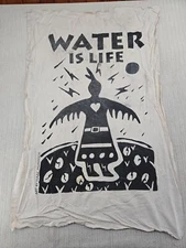 Thunderbird Woman Water is Life Native American Artist Isaac Murdoch Banner Flag