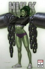 Hulk #1 Jeehyung Lee She-Hulk Weightlifting Pin-Up GGA Variant Trade Dress