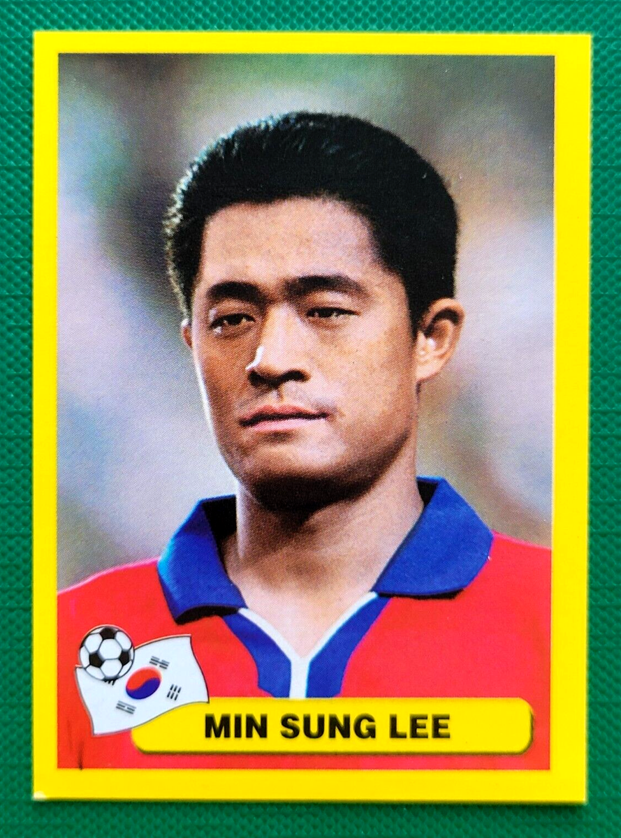 2002 Navarrete Korea Japan World Cup FIFA Face CROMO #212 MIN SUNG