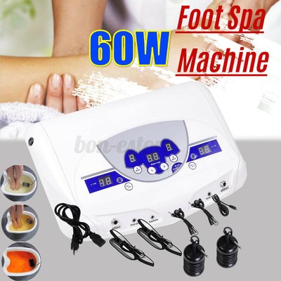 Double Ionic Foot Spa Machine Ionic Detox Machine with Mp3 Music Player Foot US
