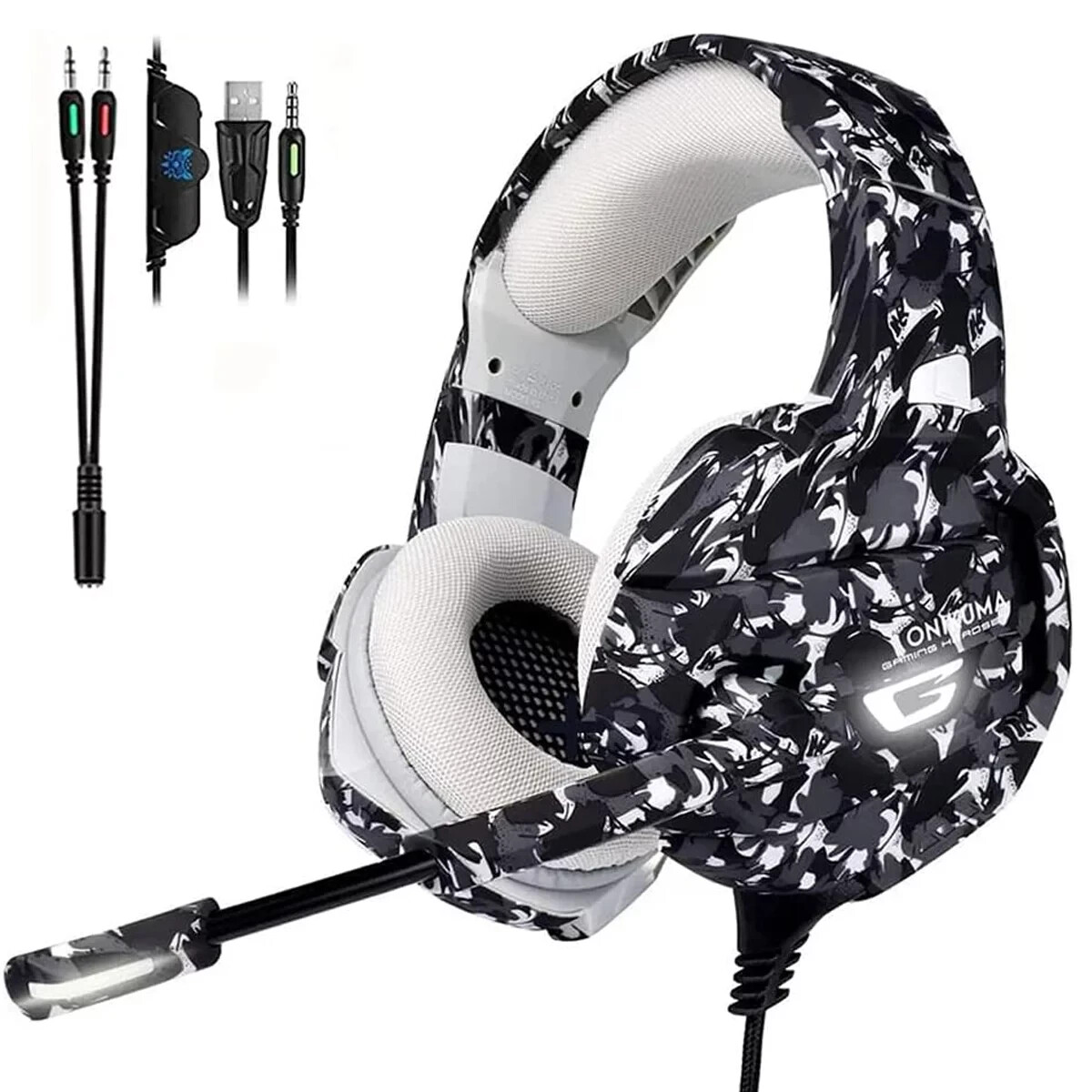 ONIKUMA K5 Stereo Gaming Headset for Immersive Sound Experience-image