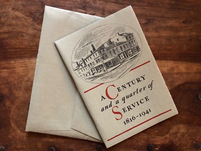VINTAGE Ephemera Philadelphia Saving Fund Society Booklet 1941