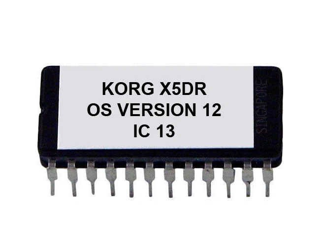 Korg X5DR – Version 12 Upgrade Firmware OS Update Für X5-DR Eprom Rom Chip