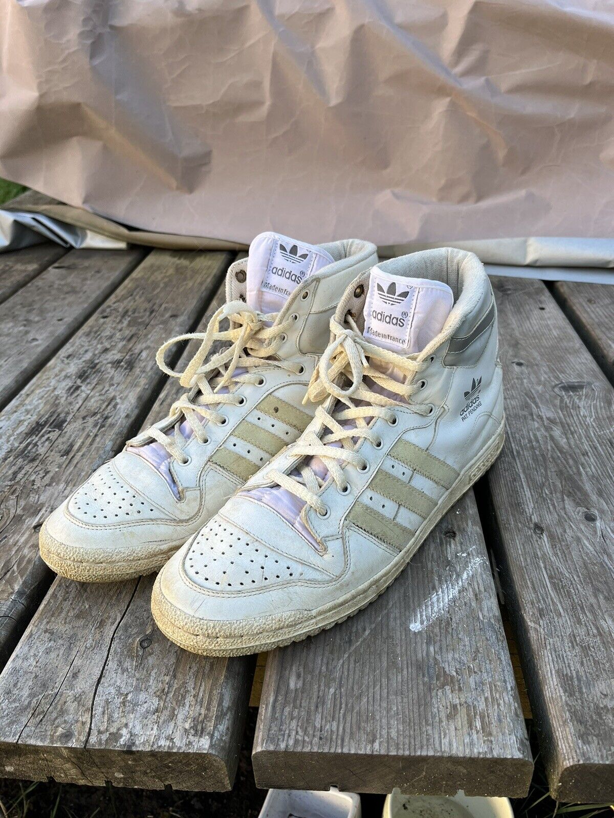 Vintage Adidas High Top Sneakers