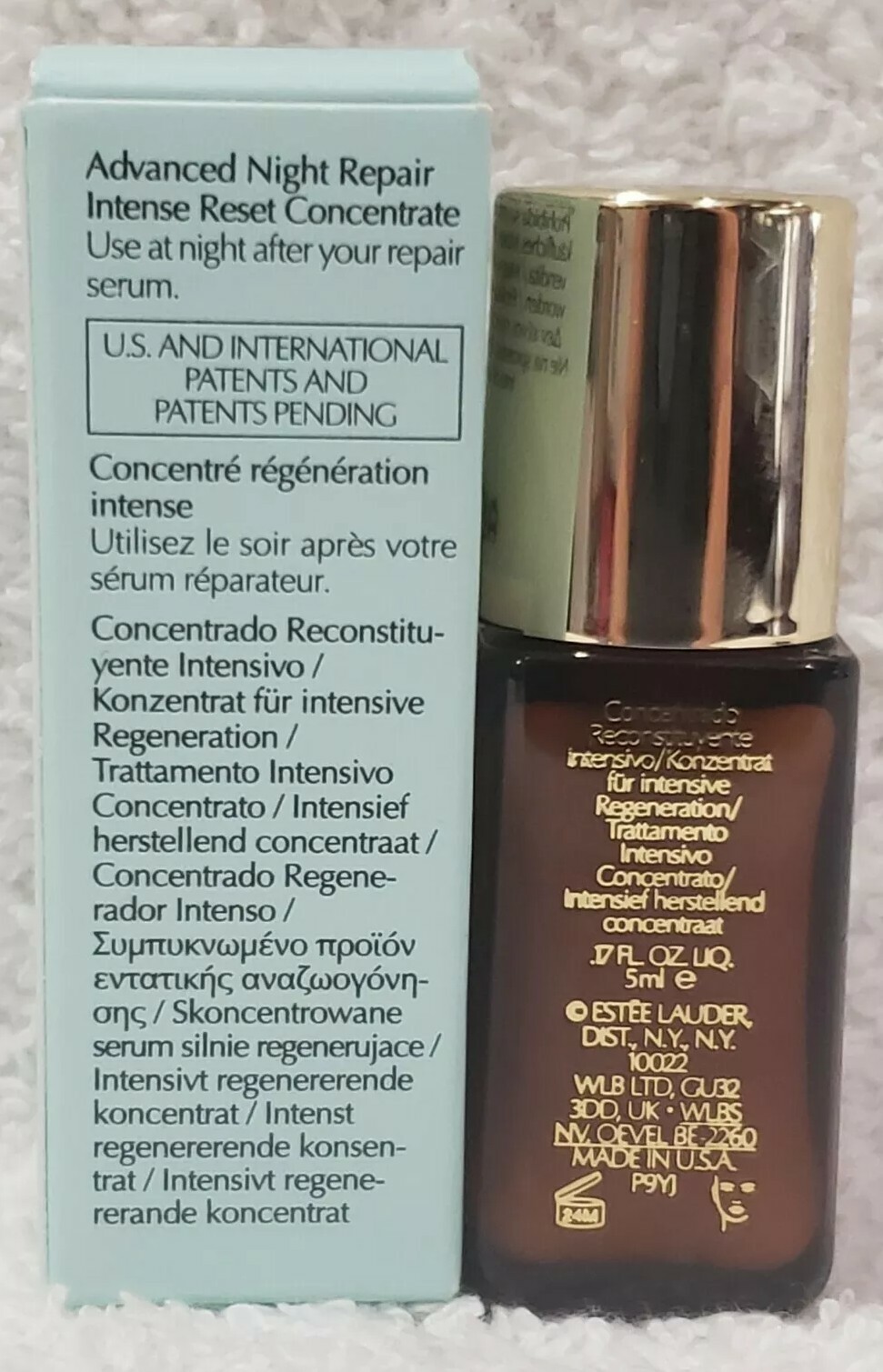 Estee Lauder Advanced Night Repair INTENSE RESET CONCENTRATE Skin .17 oz/5mL New