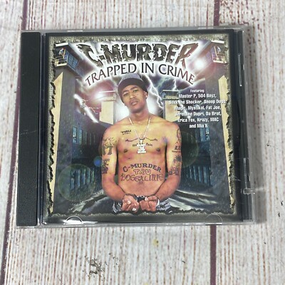 C-MURDER Trapped In Crime AUDIO CD Y2K No Limit Records 2000 PROMO