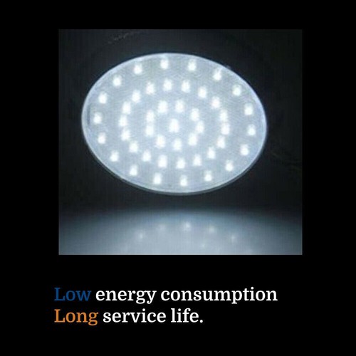 RV Interior LED Lights 12V Switched Round Ceiling Light Fixture Camper Trailer - Picture 9 of 17