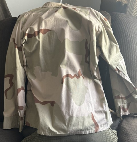 3 Farben Desert Camouflage (DCU) BDU Shirt Nyco/Twill GI Originalausgabe K-37 - Bild 2 von 6