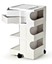 joe colombo boby trolley b32 white storage b-line made in italy