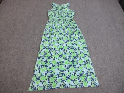 green flamingo dress Girl's Flamingo Flock Embroidered Dress in Green Seersucker size 8