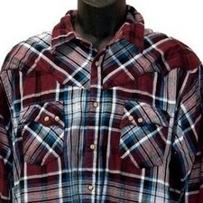 Wrangler Retro Fancy Yolk & Pockets Western XL (Fits L)