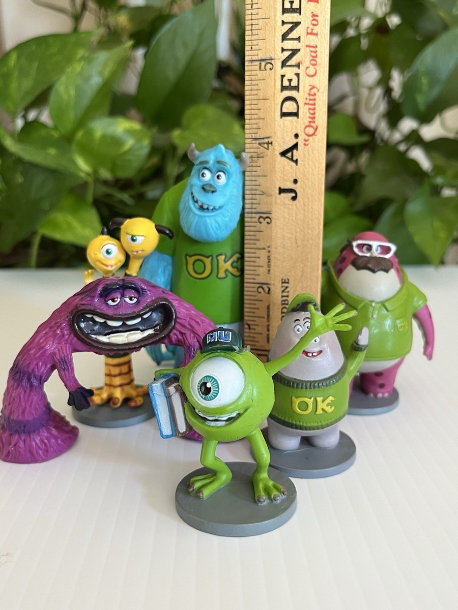Lot 6 Disney Pixar Monsters Inc University Figures Mike Sully