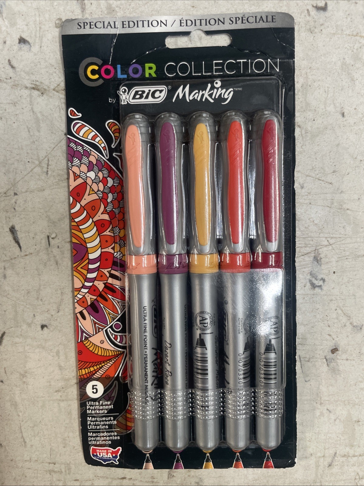Bic Marking Color Collection Ultra fine Special Edition Great for Adult Coloring