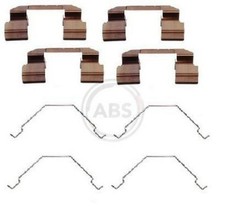 A.B.S. 1292Q Zubehörsatz Scheibenbremsbelag Vorne für MAZDA 323 F VI (BJ)