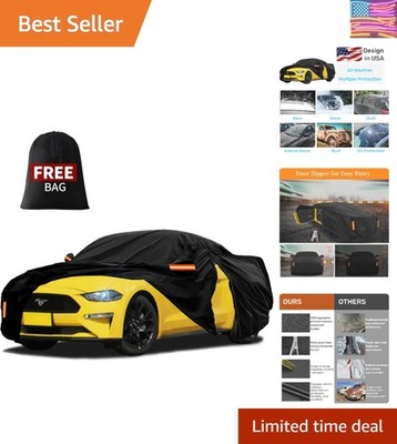 Waterproof Car Cover Custom Fit for Ford Mustang 1964-2024 2025, for Chevy Ca...