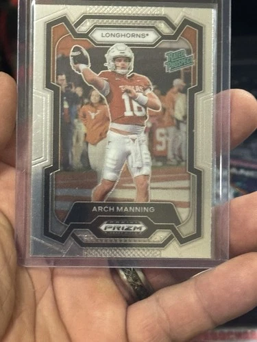 Arch Manning 2024 Panini Prizm Draft Picks Rated Prospect #192 Base Texas