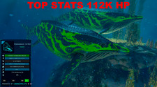 🔥​ARK Survival Ascended PvE Shastasaurus Top Stats 112k Hp