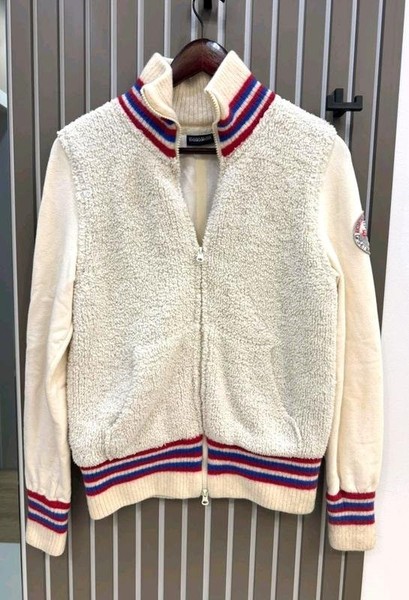 Women Napapijri Jacket Beige Cotton 40