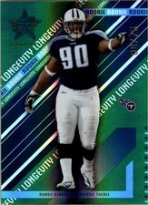 2004 Leaf Rookies and Stars Longevity Emerald #196 Randy Starks /75 - NM-MT