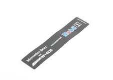 Mercedes-Benz W164 AMG Logo Mobil1 Ölaufkleber Aufkleber Original A0045849438 Mercedes-Benz W164 AMG Logo Mobil1 Ölaufkleber Aufkleber Original A0045849438