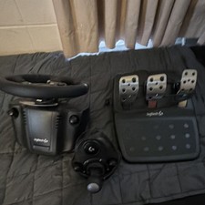 Logitech Racing Wheel Pedals And Shifter Bundle