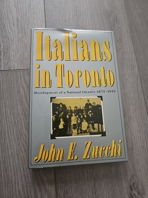 John E Zucchi HC GOOD Italians In Toronto