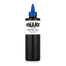 Dynamic Color Co Triple Black Tattoo Ink 8oz - Rich, Deep, and Long-Lasting
