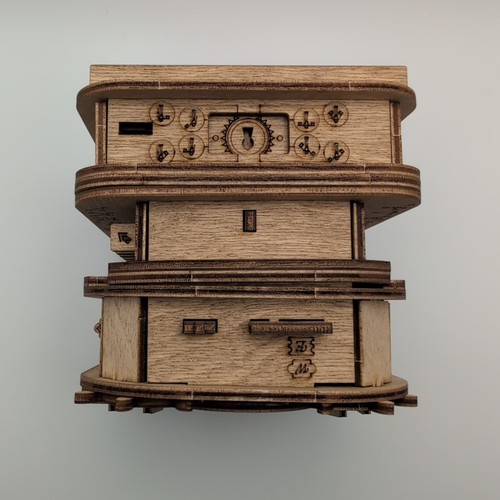 IDVENTURE ClueBox Davy Jones Locker Escape Room Game 3D Wood Puzzle Box Clue Box - Picture 13 of 15