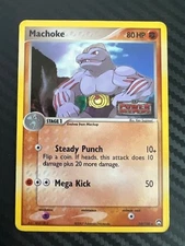 Pokemon TCG Machoke 33/108 Reverse Holo EX Power Keepers HP