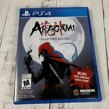 Aragami Collector’s Edition Sony PlayStation 4 PS4 Tested All Regions NM