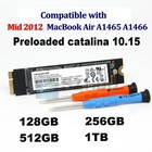 NEW 128GB 256GB 512GB 1TB SSD For Apple MacBook Air 11" A1465 13” A1466 Mid 2012