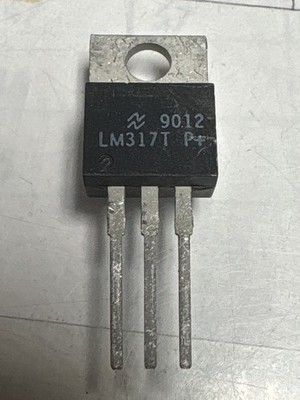 LM317T National Semiconductor Linear Voltage Regulator Adjust 37V 1.5A TO-220-3