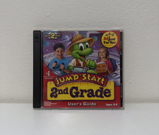 Vintage Jump Start 2nd Grade 2000 Deluxe 2 Disc PC/Computer Software Tested