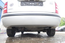 Skoda Fabia 6Y Kombi Stufenhec Stoßstange hinten Heckstoßstange grau silber LF7T