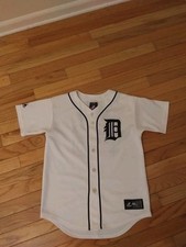 Brennan Boesch Detroit Tigers MLB Majestic Jersey Youth Size M