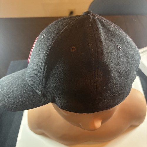 OU Oklahoma Sooners Nike One Size Black Ball Cap Stretch Baseball Hat - Picture 3 of 6